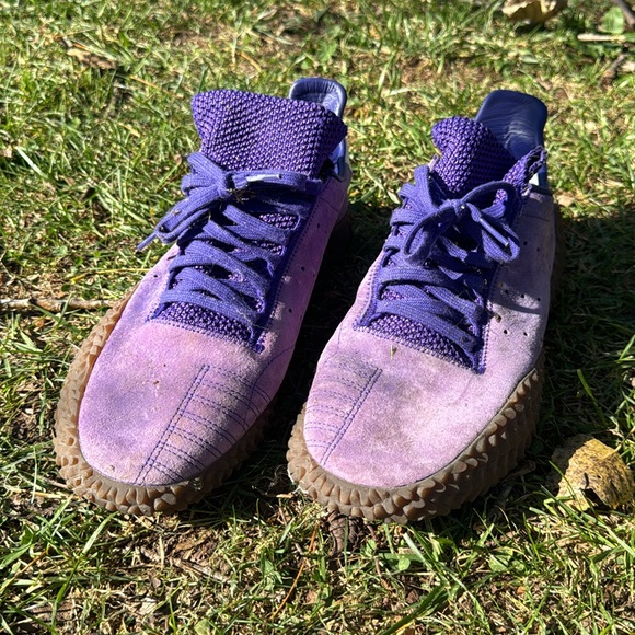 Kamanda Adidas shoes size 10.5 in men’s color purple - Picture 3 of 5
